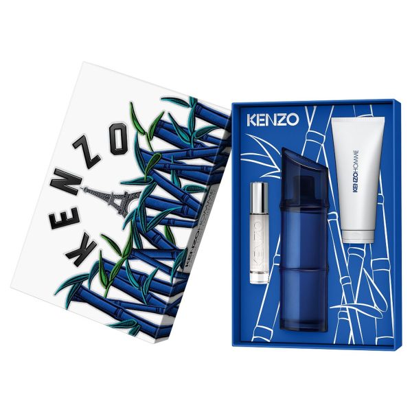 Coffret Kenzo Homme EDT Intense (110ml & 10ml & 75ml gel douche)
