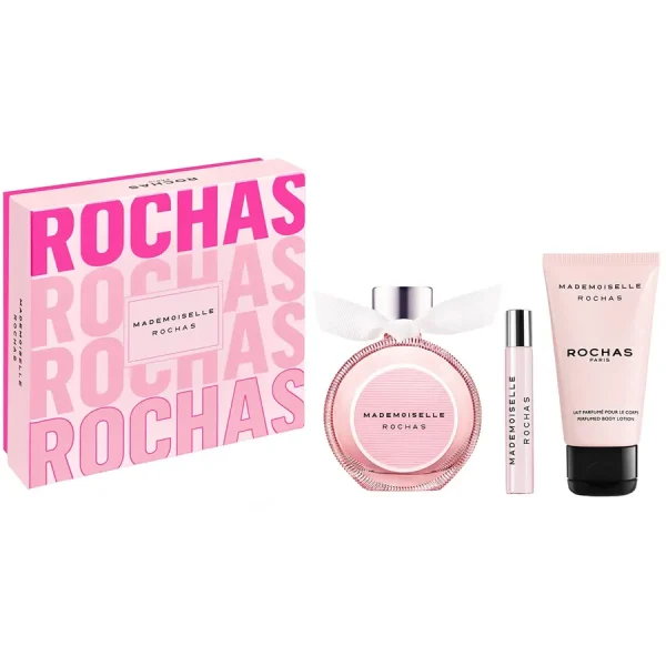 Coffret Mademoiselle Rochas EDP 50 ml & 7.5 ml & Lait corps 50ml